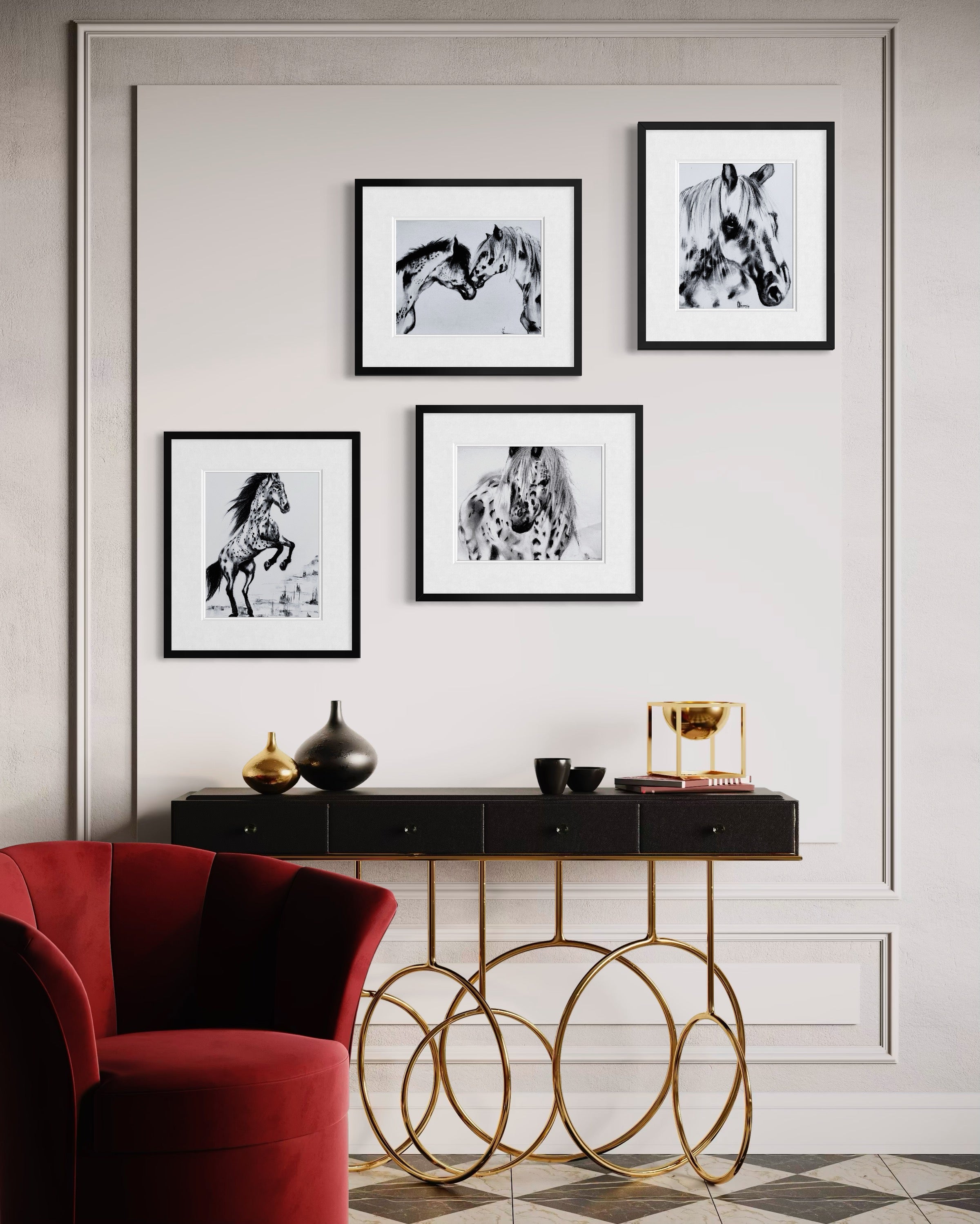 Appaloosa Le Faire Original Art